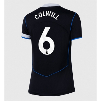 Billige Fotballdrakt Chelsea Levi Colwill #6 Replika Tredjedrakt Dame 2025-26 Kortermet